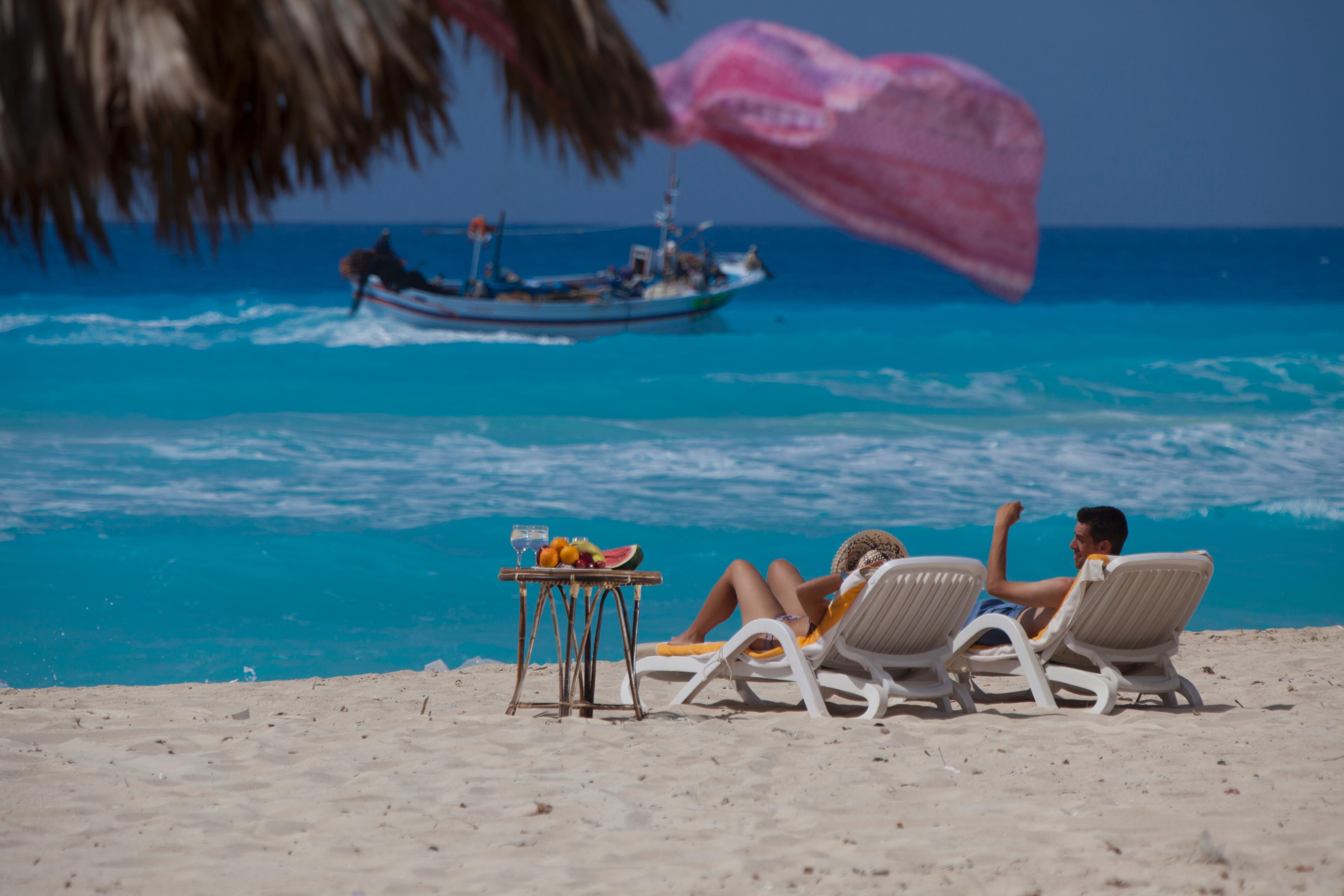 Borg El Arab Beach Resort Esterno foto Beach in El Alamein